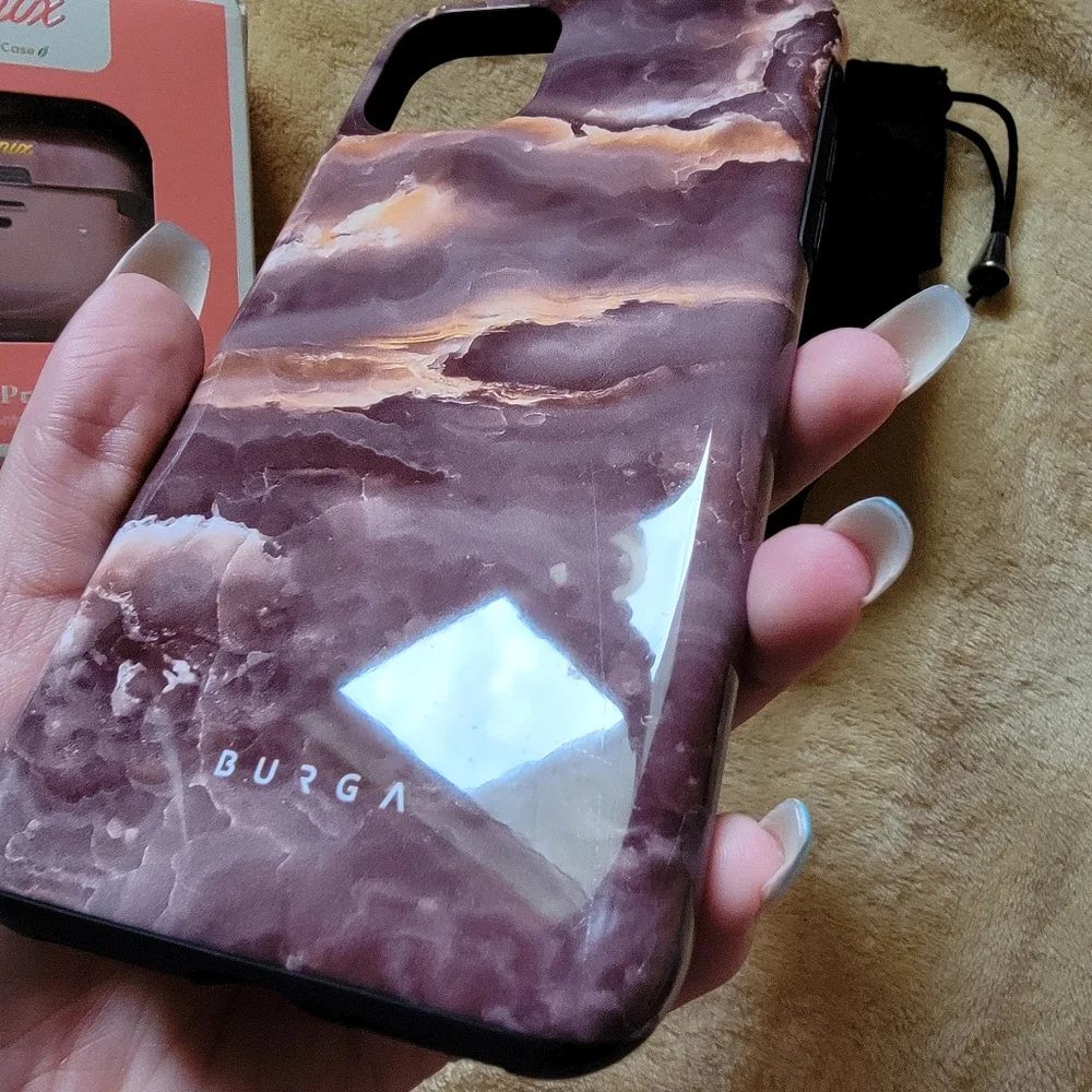 IPhone 11 pro max burga case fire wood